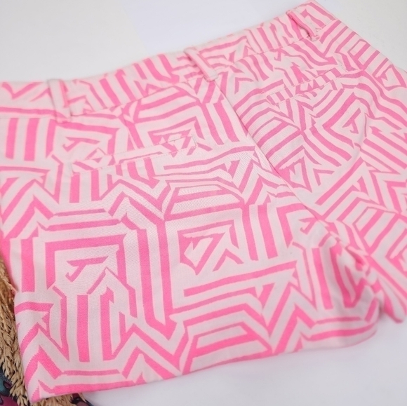 J. CREW Pink Beige Shorts Sz 4 - Picture 6 of 11